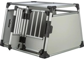 Prepravka pre domáceho miláčika v striebornej farbe 69x95 cm Trixie M-L – Plaček Pet Products