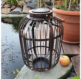 LED Solárne svietidlo LORETA 1xE27/1,2V 600 mAh IP44