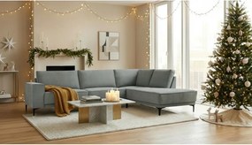 Tmavosivá rohová pohovka (pravý roh) Copenhagen – Scandic