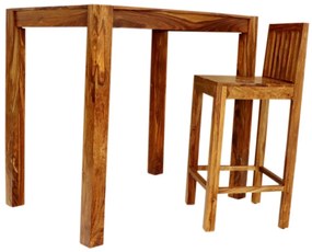 furniture-nabytek.cz - Drevený barový stôl z palisandra 120x110x80