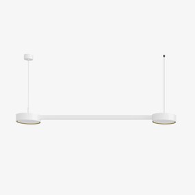 Lucis závesné svietidlo Infinity II 37,4 W 3000K akrylátové sklo biela 21.K1.