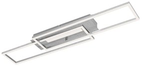 Brilo Brilo - LED Prisadený luster FRAME 2xLED/20W/230V matný chróm BL1255