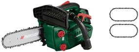 Parkside®  Benzínová píla na ošetrovanie stromov Pbbps 25 A2 + Náhradné pílové reťaze PEK 12 A1 – 12", 2 kusy  (800010860)