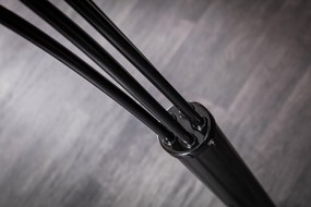 Stojacia lampa Levels čierna šedá biela