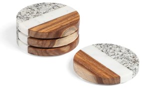 Tácky pod nápoje v súprave 4 ks Cataleg – Kave Home