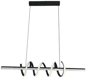 LED Stmievateľný luster na lanku LED/70W/230V 3000-6500K + diaľkové ovládanie