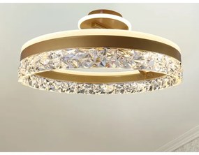 Brilagi - LED Stmievateľný prisadený luster LED/86W/230V 3000-6500K zlatá + DO