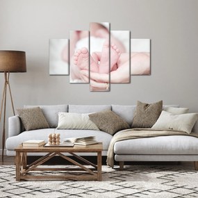 Obraz detských nožičiek (150x105 cm)