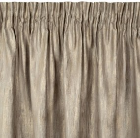 ZATEMŇOVACÍ ZÁVES NA PÁSKE ESTEL 140X270 CM TMAVOBÉŽOVÁ