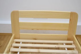 ECOMATRACE POSTEL ASIA BEZ ROŠTU, BOROVICA LAKOVANÁ Rozmery 90x200