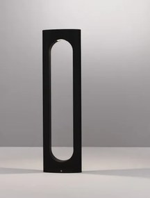 Vonkajšie LED lampa Portal 65 čierne