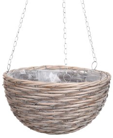 Závesný kvetináč Abbe hnedý