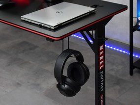 PC stolík Matts 160 (čierna). Vlastná spoľahlivá doprava až k Vám domov. 1109783