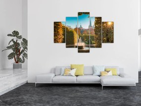 Obraz - Valdštejnský palác (150x105 cm)