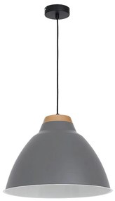 Luminex Závesné svietidlo SKAL 1xE27/60W šedá LU9191