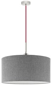 Eglo - LED  Luster na lanku TUNJA 1xE27/60W/230V šedá