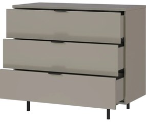 Sivá detská komoda 105x92x54 cm Tomino – Germania