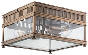 Elstead HOLBORN-F-DB - Vonkajšie stropné svietidlo HOLBORN 2xE27/60W/230V IP44