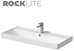 Cersanit Larga, kúpeľňová skrinka s umývadlom 100x45x65 cm, biela lesklá, S801-437
