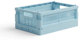 Made Crate Skladacia prepravka Crystal Blue – mini