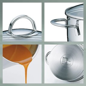 Kela Kastról so sklenenou pokrievkou CAILIN 2,5 l, 2,4 l