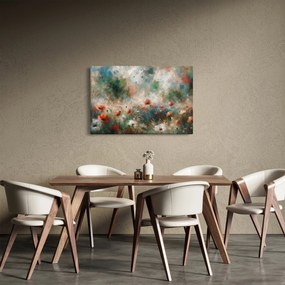 Obraz – Abstrakcia poľa s makmi (90x60 cm)