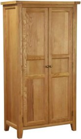 Šatníková skriňa na vešanie, 90x50x170 cm