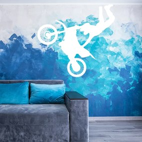 Sablio Samolepka na stenu: Motocross 2 - 120x113 cm