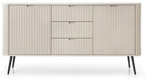 KOMODA BELLISSA KAŠMÍR + ČIERNE NOŽIČKY 168 cm