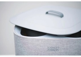 Sivý textilný kôš na bielizeň Joseph Joseph Tota, 60 l