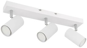 Globo 57911-3W - Bodové svietidlo ROBBY 3xGU10/35W/230V biela