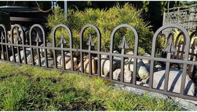 Záhradný plôtik Bolt hnedá, 2,3 m