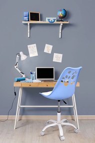 Dekorstudio Detská stolička JOY k písaciemu stolu - modro biela