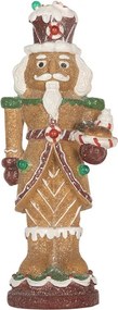 Perníkový LED Luskáčik Gingerbread Nutcracker - - 13*10*31 cm / 3*AAA