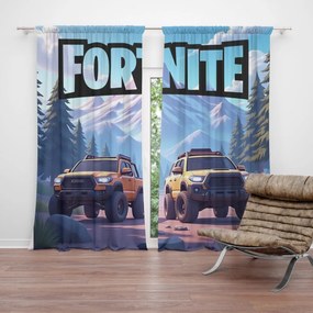 Sablio Záves FORTNITE Off-road autá: 2ks 140x250cm
