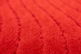 Kúpeľňový koberček Sara Red červený Fale