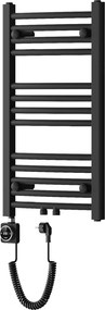 Mexen Ares, elektrické vykurovacie teleso 700 x 400 mm, 300 W, čierna, W102-0700-400-6300-70