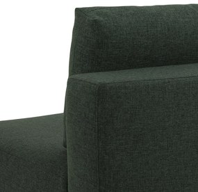 Dvoumístná rozkládací pohovka Malling tmavě zelená
