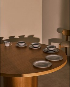 Modrý keramický tanier ø 27 cm Dovec – Kave Home