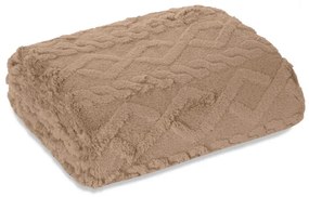 Deka D91 pletená béžová