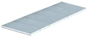 Polica TOUGH, oceľový plech, 1800x600 mm