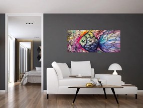 Obraz - Farebná rybička (120x50 cm)