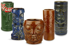 Bar@drinkstuff Keramický set Tropical Tiki Party