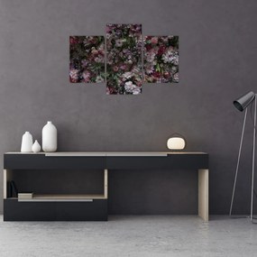 Obraz - Kvetinový múr (90x60 cm)