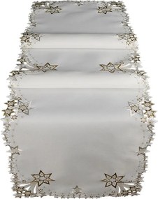 Vianočný obrus Zlatá hviezda 40 × 140 cm
