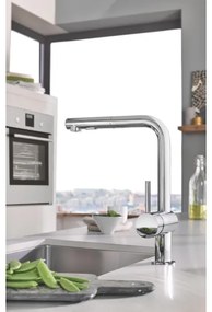 GROHE 30274000 - Drezová batéria L-výpusť lesklý chróm