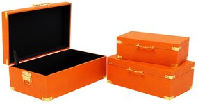 Noah set boxov oranžový