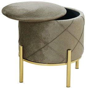 Taburet LIA béžový