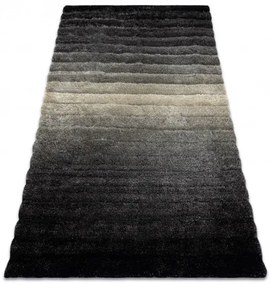 Dywany Łuszczów Kusový koberec Flim 007-B6 Stripes grey - 120x160 cm