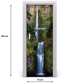 Fototapeta na dvere samolepiace vodopád 75x205 cm